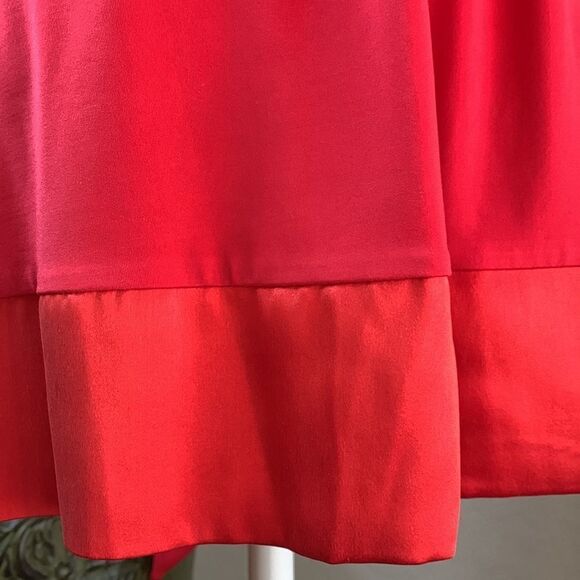 𝅺HALE Bob Red dress. Crisscross front. Ties in back. Low open back. Size small - Picture 11 of 13